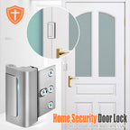 2-Pack Front Door Security Lock – Heavy-Duty Home Door Reinforcement Latch
