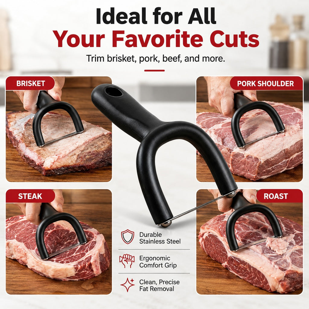 Handheld Meat Fat Trimmer for Beef & Pork