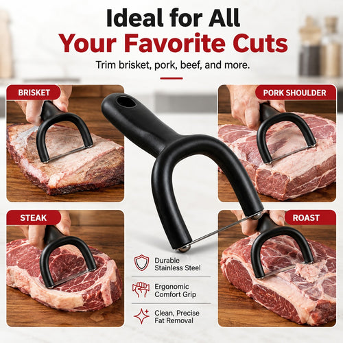 Handheld Meat Fat Trimmer for Beef & Pork