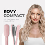 32mm Deep Wave Hair Curler, French Wave Curling Iron，Purple