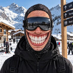 Ski Funny Face Mask - Automotive & Motorcycle Protective Gear for Head & Face Coverage