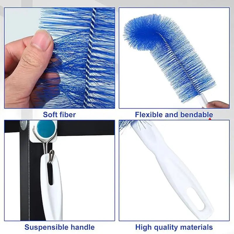💧Flexible Bendable Ceiling Fan & Air Vent Dust Cleaning Brush♻️