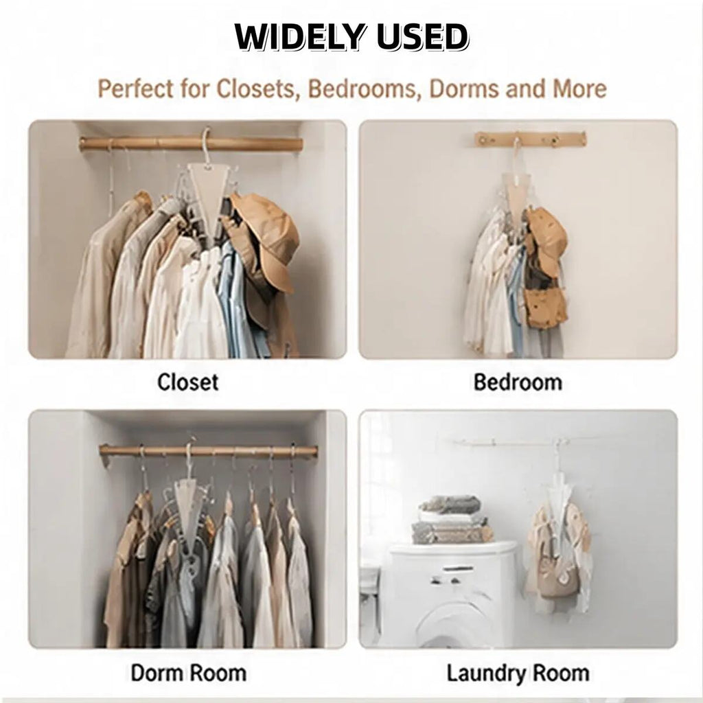 [BUY 1 GET 1 FREE] 360° Rotating V-Shaped Closet Organizer