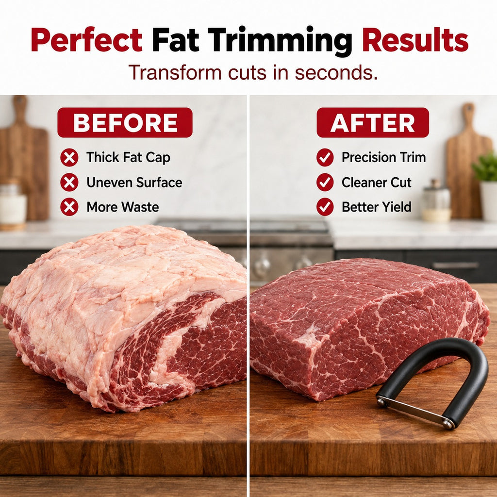 Handheld Meat Fat Trimmer for Beef & Pork