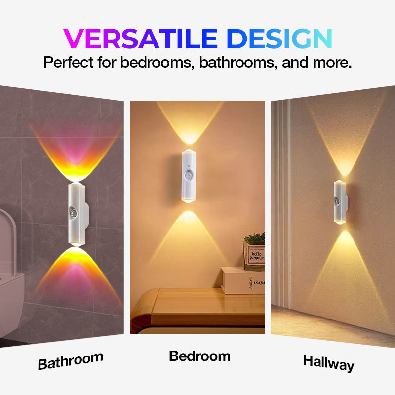 🔥2026 Hot Item🔥💡Smart LED Motion Sensor Night Light – Dimmable RGB & Magnetic Stick-On, Add Cosy Ambient Glow to Bedroom, Hallway & Entryway ✨
