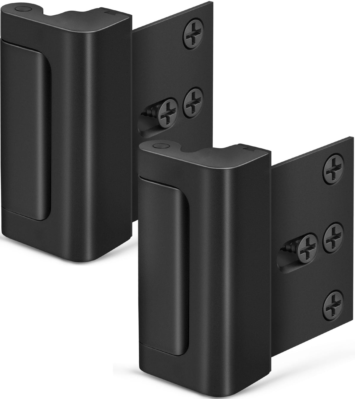 2-Pack Front Door Security Lock – Heavy-Duty Home Door Reinforcement Latch